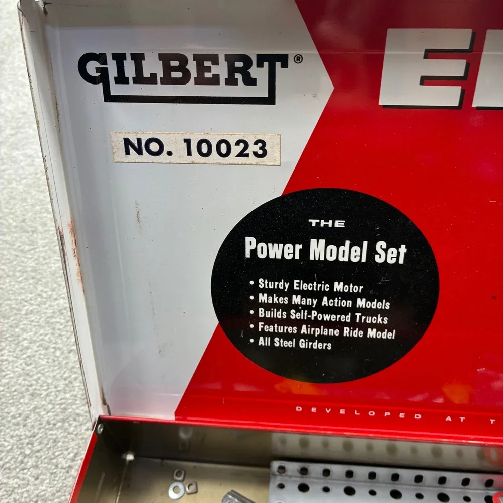 Vintage Gilbert American Science Series Erector Set No. 10023 -‎ Power Model